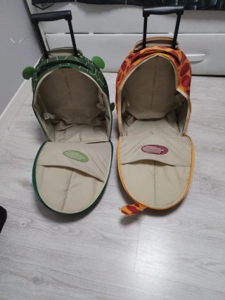 Mochilas Samsonite Tortuga y Jirafa