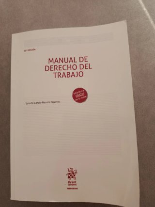 Manual de derecho del trabajo 15ª Edición
