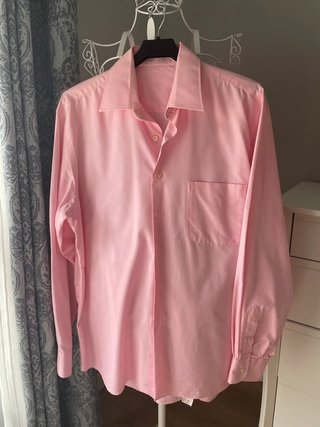 Camisa de vestir rosa talla 40