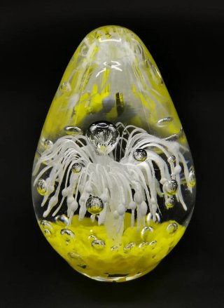 Bonito sujetapapeles de colección cristal Murano