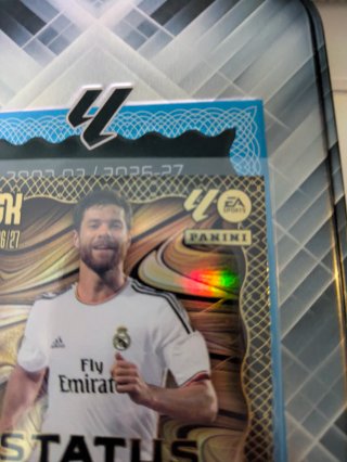 Tarjeta Xabi Alonso Megacracks Autografiada