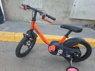 Bicicleta Infantil Btwin Naranja