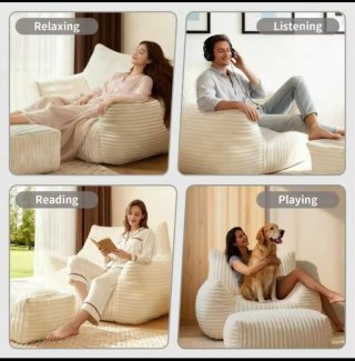 Sillón con Reposapiés Sanae