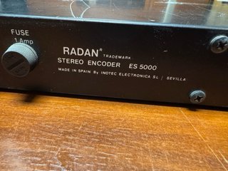 Codificador Stereo MPX Radan ES.5000