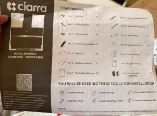 Campana extractora Ciarra