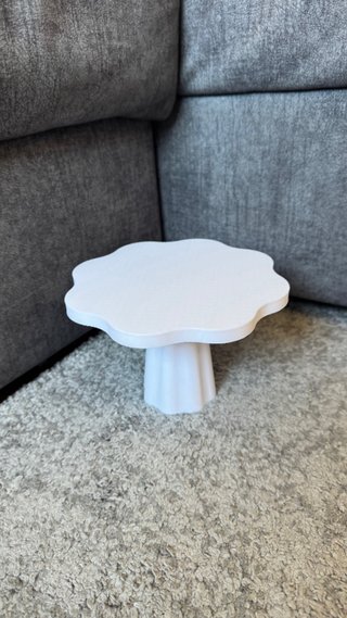 Bandeja de doces em forma de flor tamanho 18cm