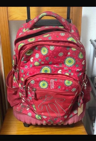Mochila escolar con ruedas TOTTO