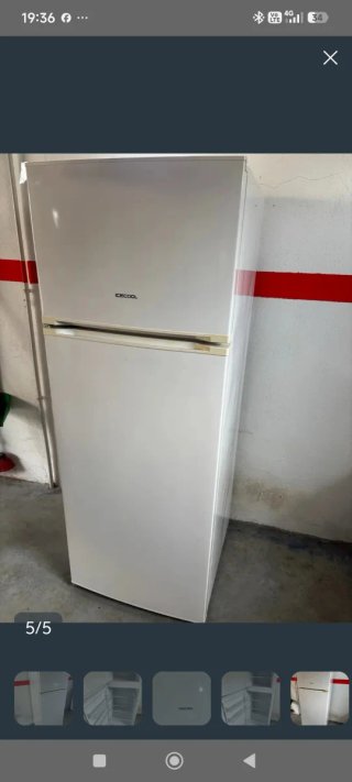 Nevera Blanca de Dos Puertas