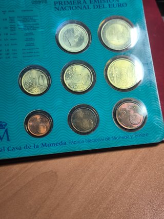 Cartera Oficial Euro España 1999