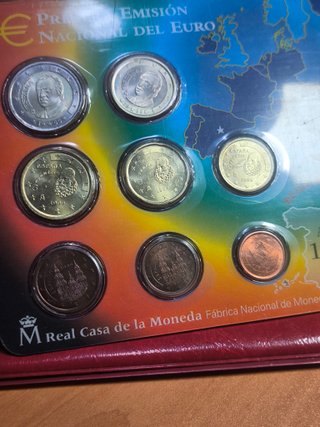 Cartera Oficial Euro España 1999