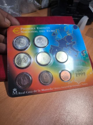 Cartera Oficial Euro España 1999