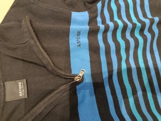 Jersey Astore rayas azul y negro