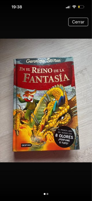 Libro geronimo stilton m, el reino de la fantasia