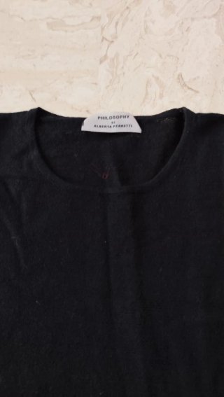 Maglia nera Philosophy di Alberta Ferretti
