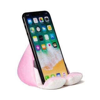 Cojín Soporte Tablet Perro Rosa