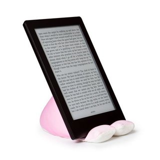 Cojín Soporte Tablet Perro Rosa