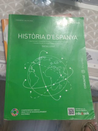 Història d'Espanya Batxillerat 2. Comunitat Val...
