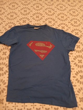 Camiseta Superman Azul