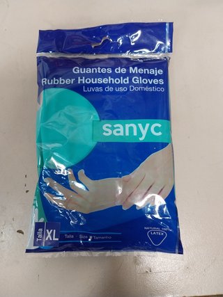 Guantes de Látex Sanyc Talla XL