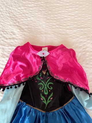 Disfraz Anna Frozen Disney 5-6 años