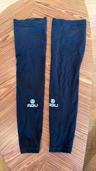 2 Pares de Perneras Ciclismo Agu Talla S