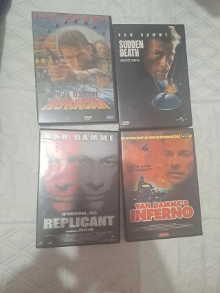 Lote 4 Películas DVD Jean-Claude Van Damme