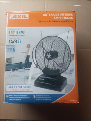 Antena Interior Amplificada AXIL