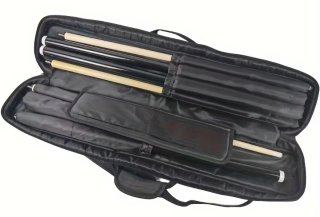 Estuche profesional para 3 tacos de billar + 1