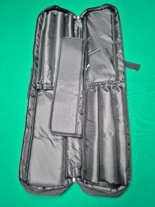 Estuche profesional para 3 tacos de billar + 1