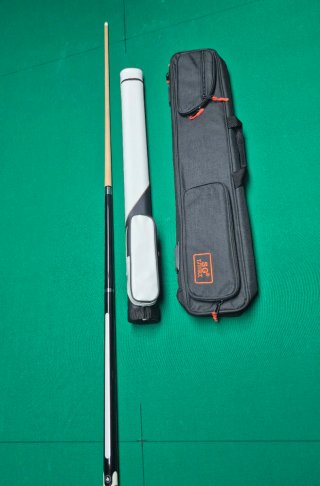 Estuche profesional para 3 tacos de billar + 1