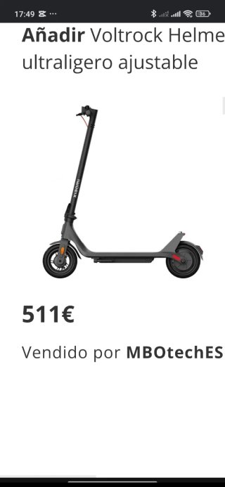 Patinete Eléctrico Xiaomi 4 Lite ago cambios