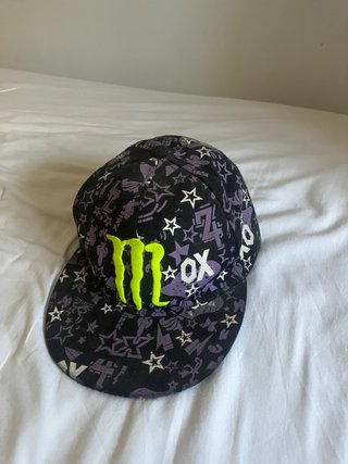 Gorra Monster Energy Negra y Verde