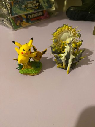 Statuine Pokémon Pikachu, Eevee e Arceus