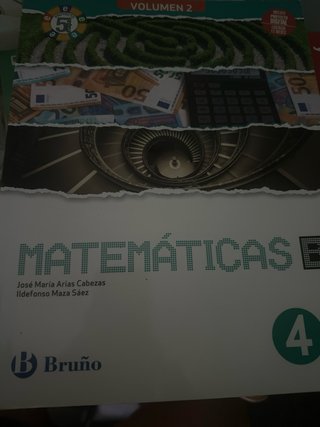 Libro Matematicas 4 eso