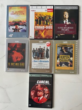 Lote 7 Películas DVD