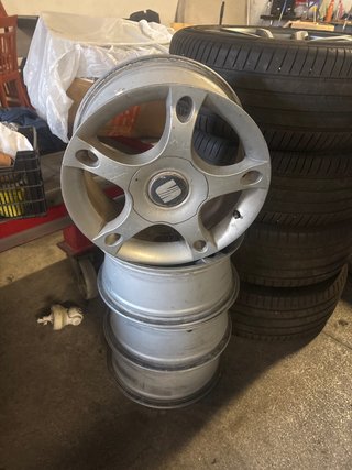 4 Llantas Seat 16 pulgadas originales