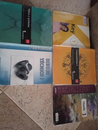 Libros de 1 de Bachillerato de Ciencias y Tecnolog