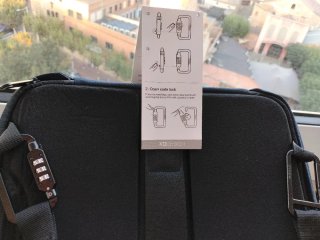 Mochila XD Design Antirrobo Negra Azul