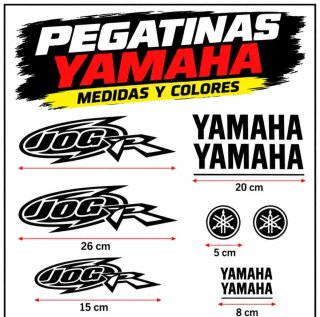 Set de Pegatinas Yamaha Jog COLORES A ELEGIR