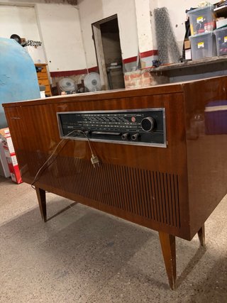 Radio Tocadiscos Antiguo Vica