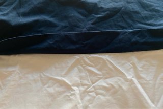 Vestido Pull&Bear azul y blanco