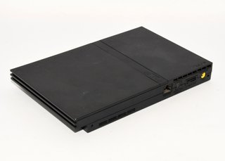 CONSOLA SONY PS2 SLIM + COMANDO + MEMORIA + SCATOLA