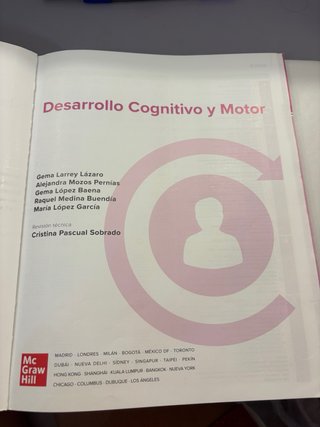 Libro de desarrollo cognitivo y motor
