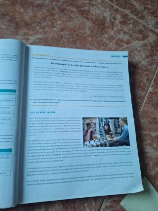 Lengua castellana y literatura, 1 BACH.