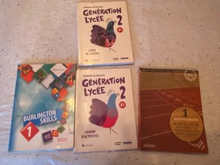 Libros primero de bachillerato