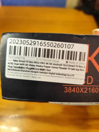 TV Box MXQ Pro 5G 4K