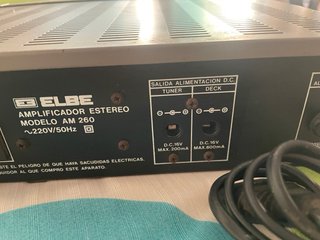 Amplificador Estéreo Integrado ELBE