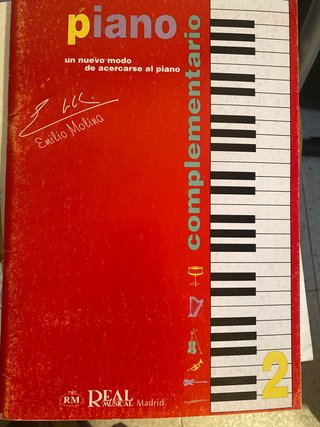 Libro Piano Complementario 2 - Emilio Molina
