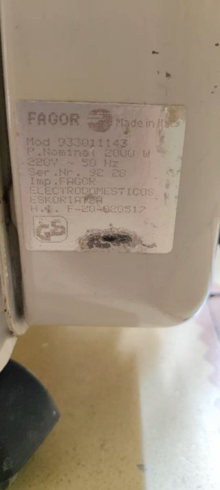Estufa de Aceite Fagor