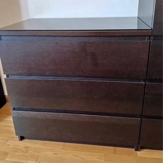 Cómoda Ikea Wengue Cristal